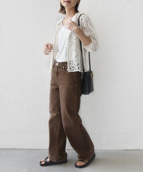 SHIPS / シップス パーカー | 〈手洗い可能〉レース ジップアップ パーカ | 詳細23