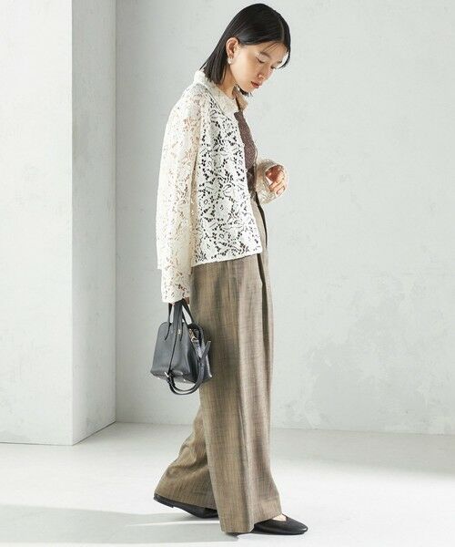 SHIPS / シップス シャツ・ブラウス | 〈手洗い可能〉レース シャツ 羽織 | 詳細2