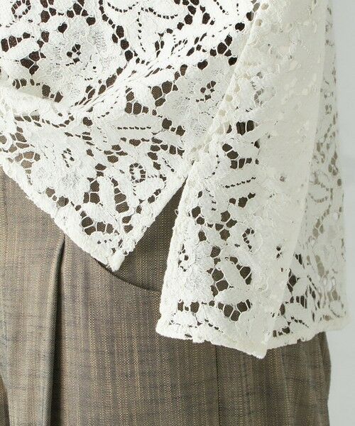 SHIPS / シップス シャツ・ブラウス | 〈手洗い可能〉レース シャツ 羽織 | 詳細22