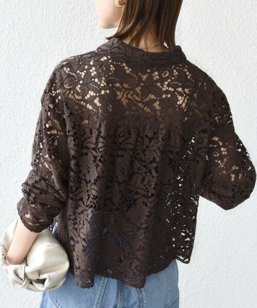 SHIPS / シップス シャツ・ブラウス | 〈手洗い可能〉レース シャツ 羽織 | 詳細27