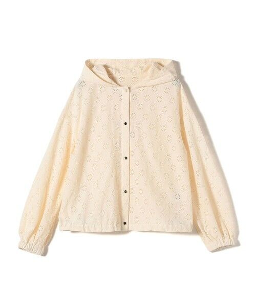 SHIPS / シップス シャツ・ブラウス | 【WEB限定】〈手洗い可能〉レース フード シャツ 羽織 | 詳細16