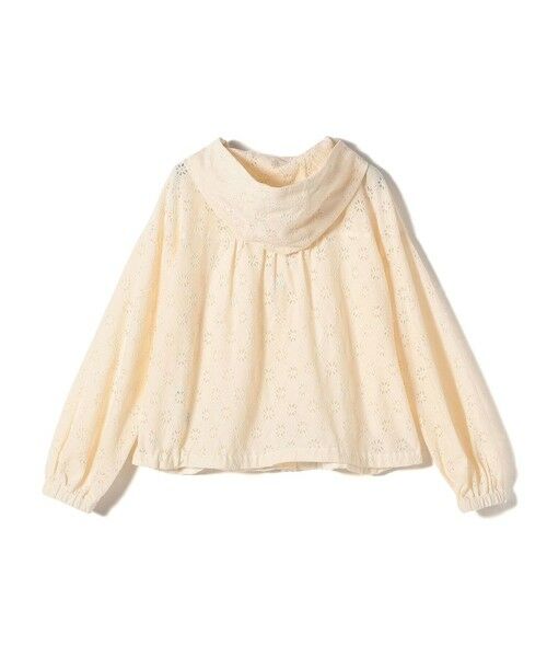 SHIPS / シップス シャツ・ブラウス | 【WEB限定】〈手洗い可能〉レース フード シャツ 羽織 | 詳細17