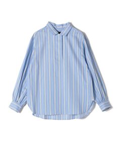 SHIPS / シップス シャツ・ブラウス | SHIPS Primary Navy Label:〈手洗い可能〉SOMELOS ストライプ シャツ