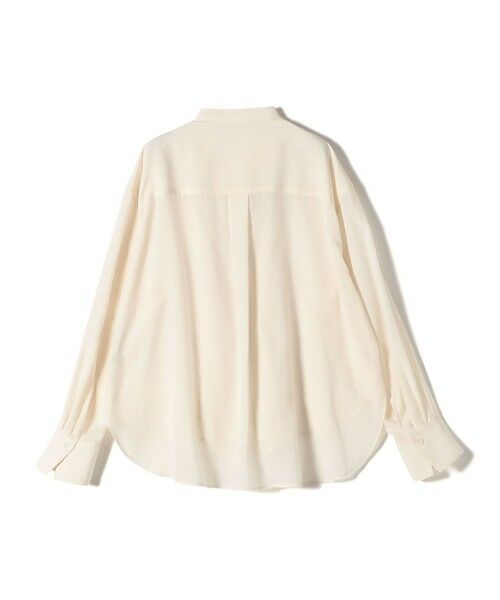SHIPS / シップス シャツ・ブラウス | 〈手洗い可能〉シアー リボン タイ ブラウス | 詳細15