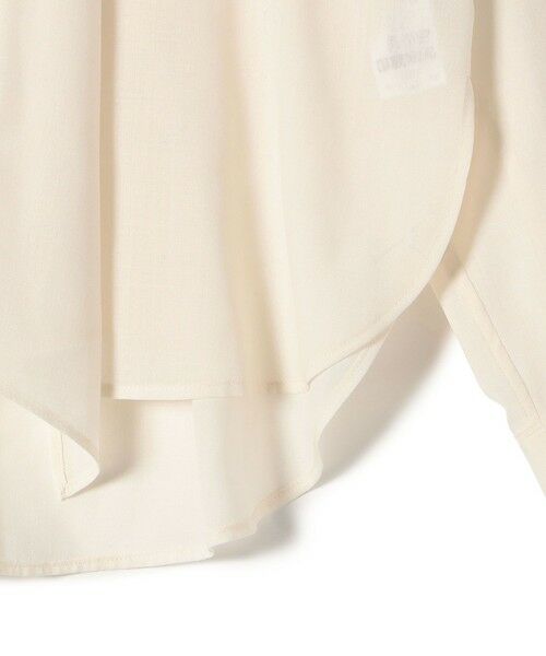 SHIPS / シップス シャツ・ブラウス | 〈手洗い可能〉シアー リボン タイ ブラウス | 詳細17