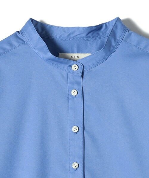 SHIPS / シップス チュニック | 〈手洗い可能〉ソリッド バックタック チュニック シャツ | 詳細21