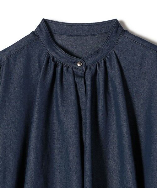 SHIPS / シップス シャツ・ブラウス | 〈手洗い可能〉デニム ライク リボン タイ ブラウス | 詳細23