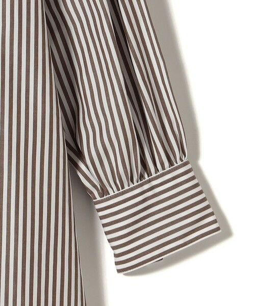 SHIPS / シップス チュニック | 〈手洗い可能〉ストライプ バックタック チュニック シャツ | 詳細17