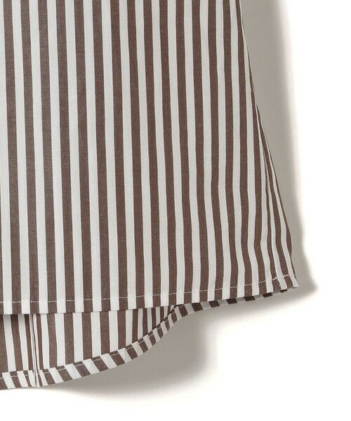 SHIPS / シップス チュニック | 〈手洗い可能〉ストライプ バックタック チュニック シャツ | 詳細18