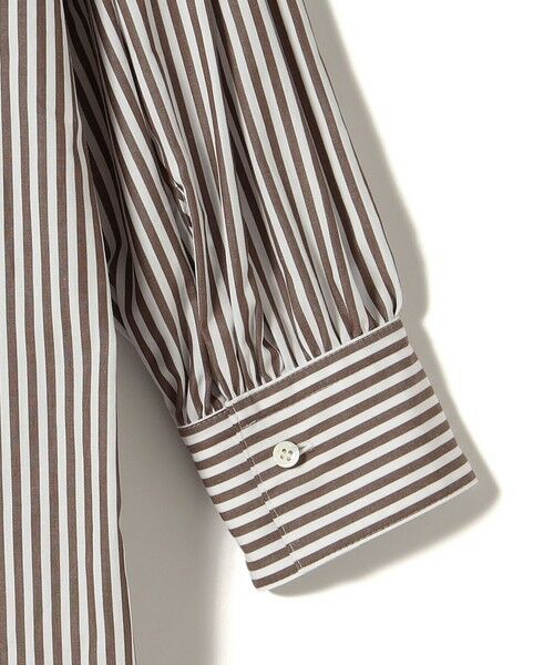 SHIPS / シップス チュニック | 〈手洗い可能〉ストライプ バックタック チュニック シャツ | 詳細19