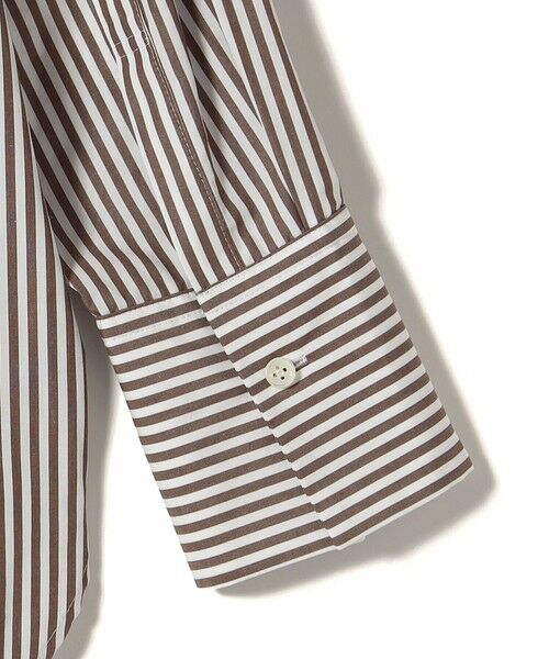 SHIPS / シップス シャツ・ブラウス | 〈手洗い可能〉ストライプ フロント ヨーク スタンドカラー シャツ | 詳細21