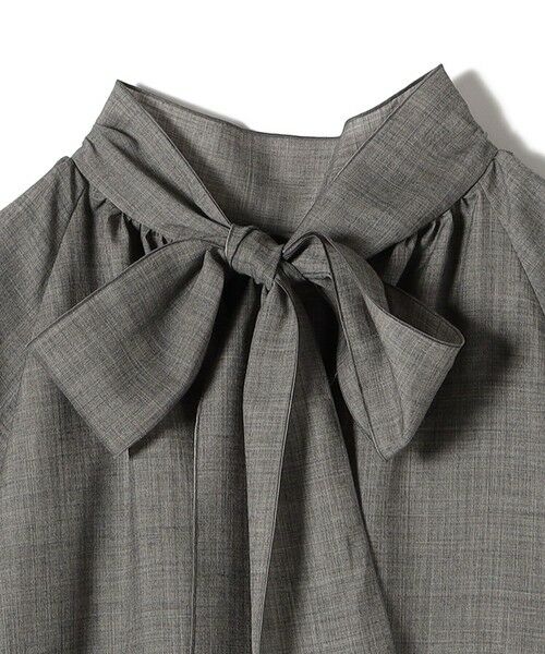 SHIPS / シップス シャツ・ブラウス | 〈手洗い可能〉ウール混 シアー ボイル リボン ブラウス | 詳細20