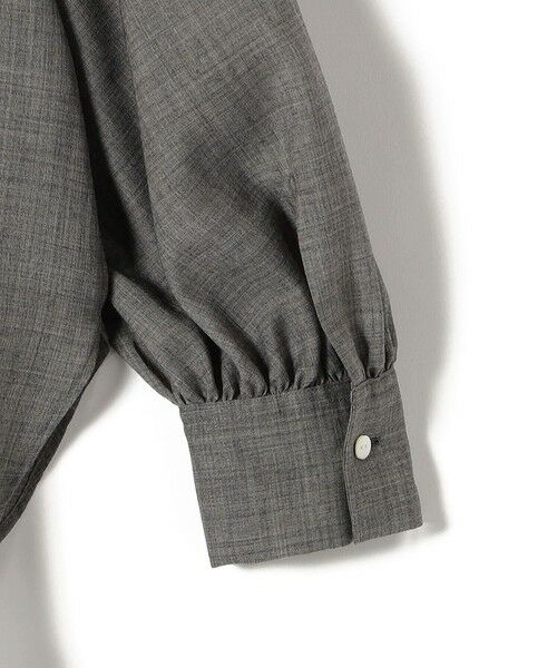 SHIPS / シップス シャツ・ブラウス | 〈手洗い可能〉ウール混 シアー ボイル リボン ブラウス | 詳細21