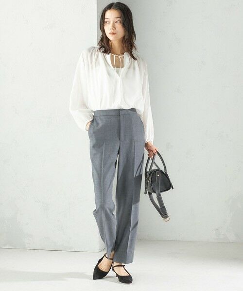 SHIPS / シップス シャツ・ブラウス | 〈手洗い可能〉シアー タンブラー デザイン ギャザー ブラウス | 詳細12