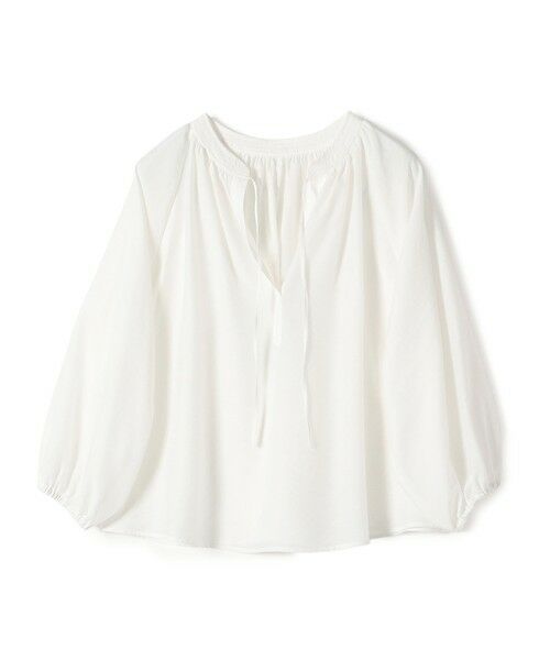 SHIPS / シップス シャツ・ブラウス | 〈手洗い可能〉シアー タンブラー デザイン ギャザー ブラウス | 詳細17