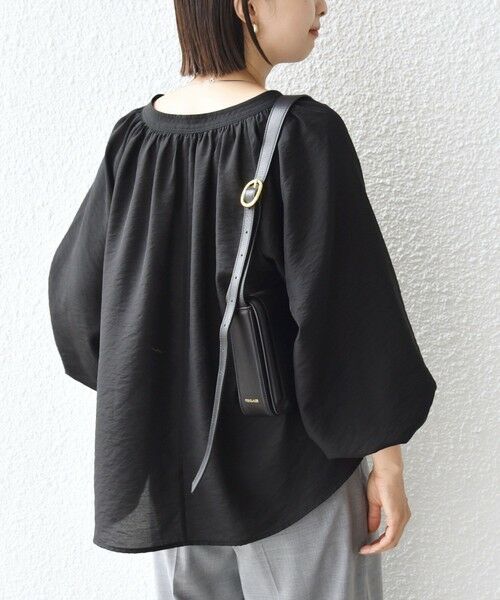 SHIPS / シップス シャツ・ブラウス | 〈手洗い可能〉シアー タンブラー デザイン ギャザー ブラウス | 詳細27