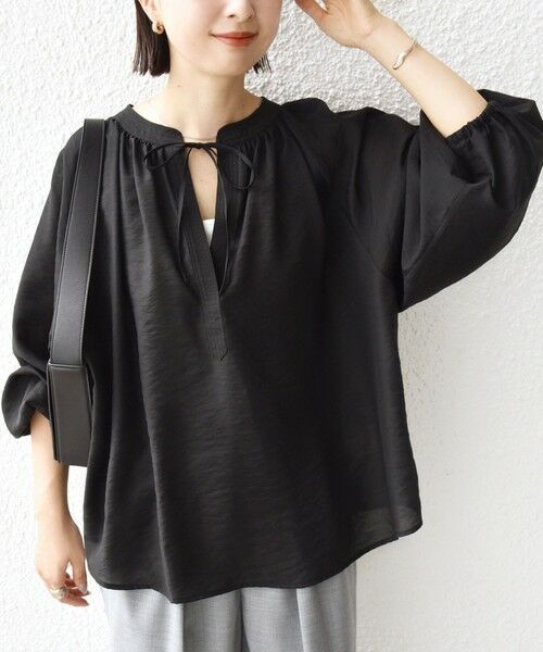 SHIPS / シップス シャツ・ブラウス | 〈手洗い可能〉シアー タンブラー デザイン ギャザー ブラウス | 詳細29