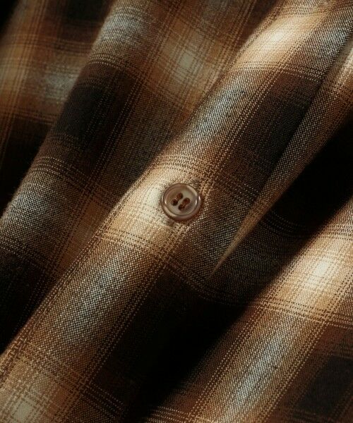 SHIPS / シップス シャツ・ブラウス | 【WEB限定】〈洗濯機可能〉オンブレチェック ギャザー シャツ 羽織 | 詳細17