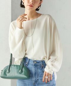 SHIPS / シップス シャツ・ブラウス | 〈手洗い可能〉前後 2WAY シアー ドルマン ブラウス