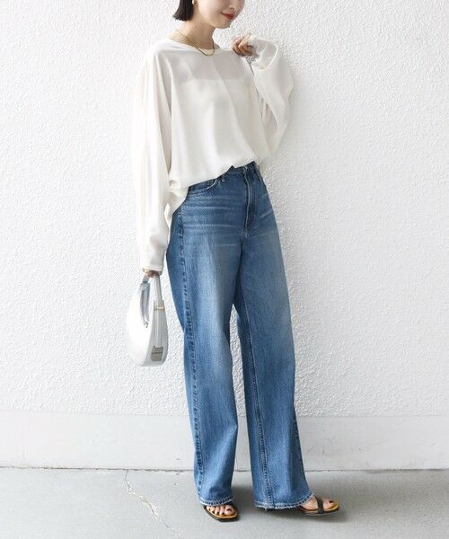 SHIPS / シップス シャツ・ブラウス | 〈手洗い可能〉前後 2WAY シアー ドルマン ブラウス | 詳細19