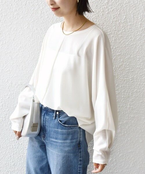 SHIPS / シップス シャツ・ブラウス | 〈手洗い可能〉前後 2WAY シアー ドルマン ブラウス | 詳細21