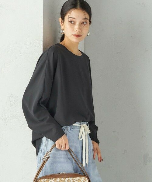 SHIPS / シップス シャツ・ブラウス | 〈手洗い可能〉前後 2WAY シアー ドルマン ブラウス | 詳細24