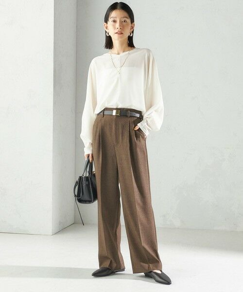 SHIPS / シップス シャツ・ブラウス | 〈手洗い可能〉前後 2WAY シアー ドルマン ブラウス | 詳細5