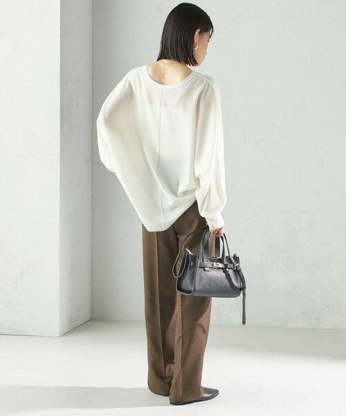 SHIPS / シップス シャツ・ブラウス | 〈手洗い可能〉前後 2WAY シアー ドルマン ブラウス | 詳細6