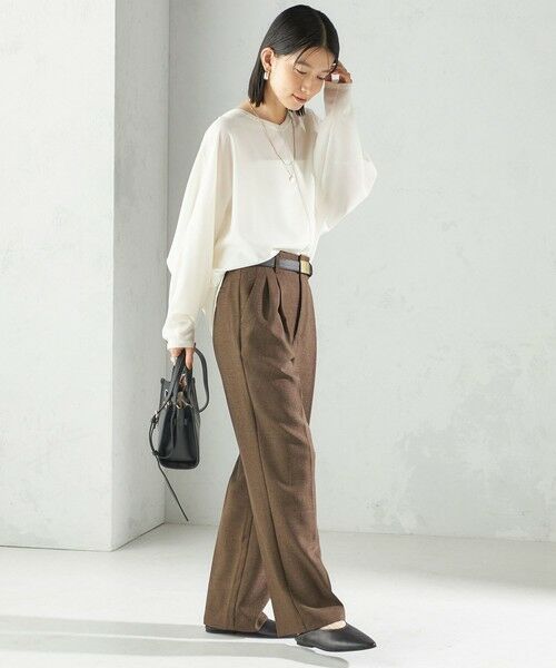 SHIPS / シップス シャツ・ブラウス | 〈手洗い可能〉前後 2WAY シアー ドルマン ブラウス | 詳細7