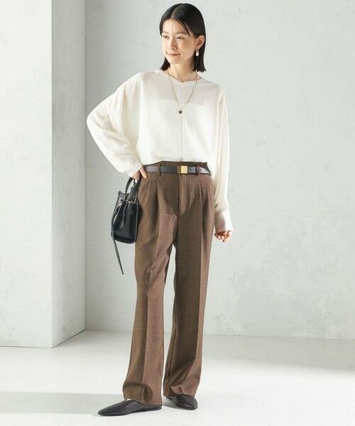 SHIPS / シップス シャツ・ブラウス | 〈手洗い可能〉前後 2WAY シアー ドルマン ブラウス | 詳細8