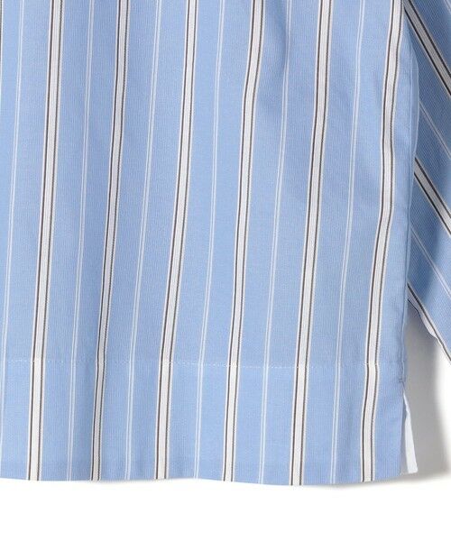 SHIPS / シップス シャツ・ブラウス | SHIPS Primary Navy Label:SOMELOS ストライプ フリル ブラウス | 詳細5