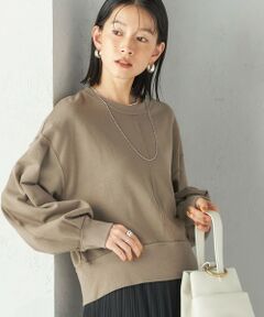 SHIPS / シップス スウェット | ミニ 裏毛 ラウンド ヘム プルオーバー