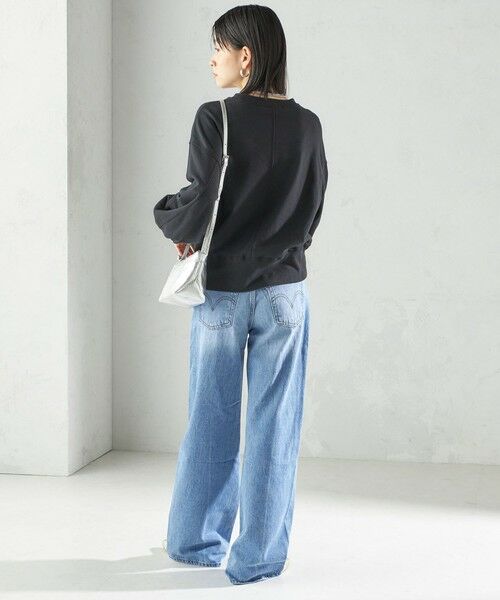 SHIPS / シップス スウェット | ミニ 裏毛 ラウンド ヘム プルオーバー | 詳細2