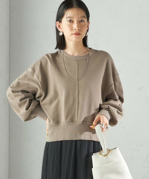 SHIPS / シップス スウェット | ミニ 裏毛 ラウンド ヘム プルオーバー | 詳細16