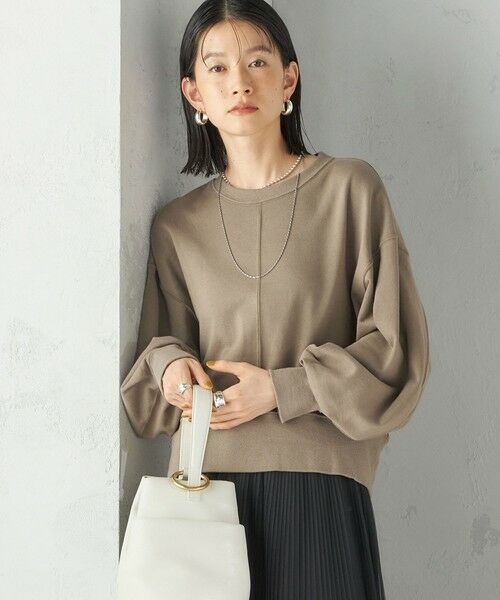 SHIPS / シップス スウェット | ミニ 裏毛 ラウンド ヘム プルオーバー | 詳細17