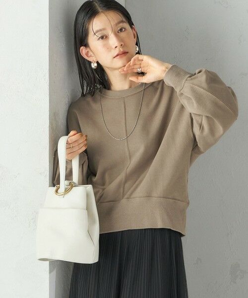 SHIPS / シップス スウェット | ミニ 裏毛 ラウンド ヘム プルオーバー | 詳細18