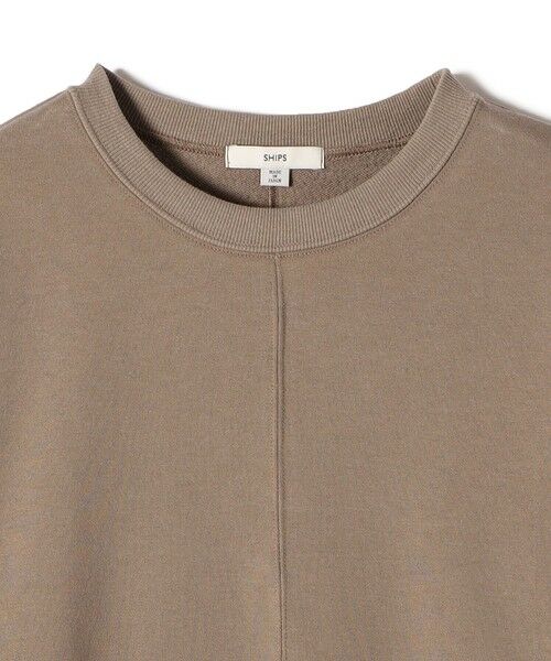SHIPS / シップス スウェット | ミニ 裏毛 ラウンド ヘム プルオーバー | 詳細21
