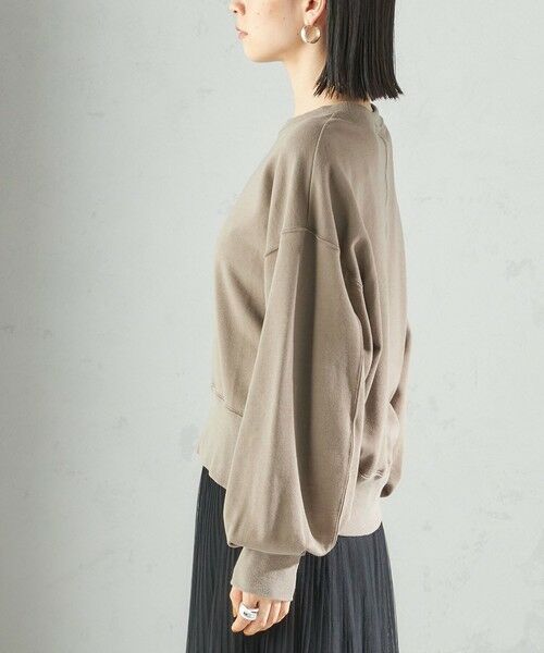 SHIPS / シップス スウェット | ミニ 裏毛 ラウンド ヘム プルオーバー | 詳細26