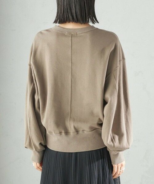 SHIPS / シップス スウェット | ミニ 裏毛 ラウンド ヘム プルオーバー | 詳細27