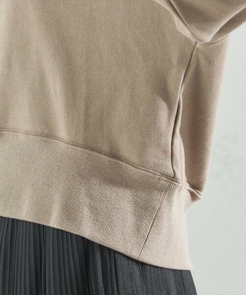 SHIPS / シップス スウェット | ミニ 裏毛 ラウンド ヘム プルオーバー | 詳細29