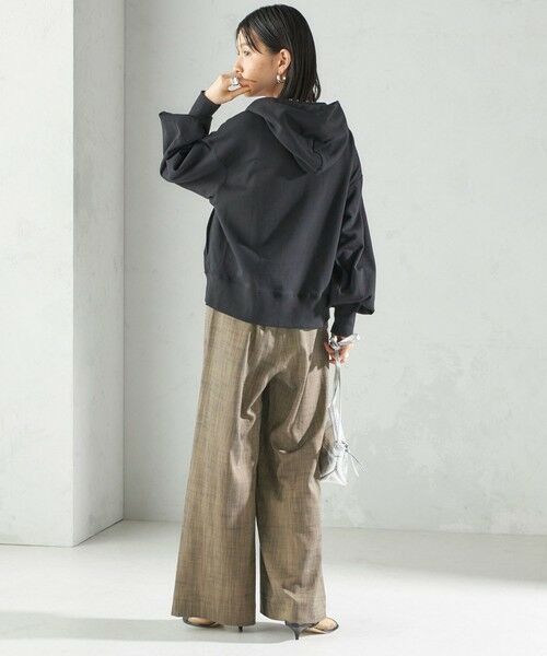 SHIPS / シップス パーカー | ミニ 裏毛 ジップ アップ フーディ | 詳細3