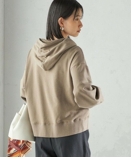 SHIPS / シップス パーカー | ミニ 裏毛 ジップ アップ フーディ | 詳細16