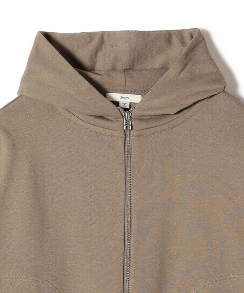 SHIPS / シップス パーカー | ミニ 裏毛 ジップ アップ フーディ | 詳細23
