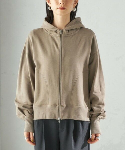 SHIPS / シップス パーカー | ミニ 裏毛 ジップ アップ フーディ | 詳細27