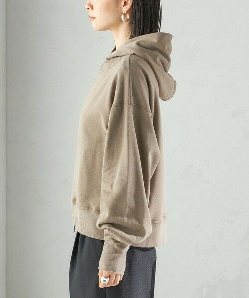 SHIPS / シップス パーカー | ミニ 裏毛 ジップ アップ フーディ | 詳細28