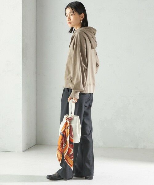 SHIPS / シップス パーカー | ミニ 裏毛 ジップ アップ フーディ | 詳細11