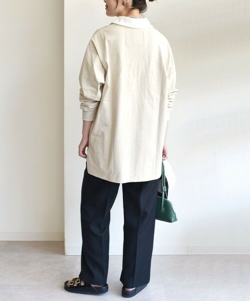 SHIPS / シップス カットソー | 【SHIPS別注】LOGAN KNITTING MILLS:〈洗濯機可能〉ラガー シャツ | 詳細3