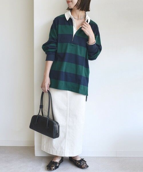 SHIPS / シップス カットソー | 【SHIPS別注】LOGAN KNITTING MILLS:〈洗濯機可能〉ラガー シャツ | 詳細18