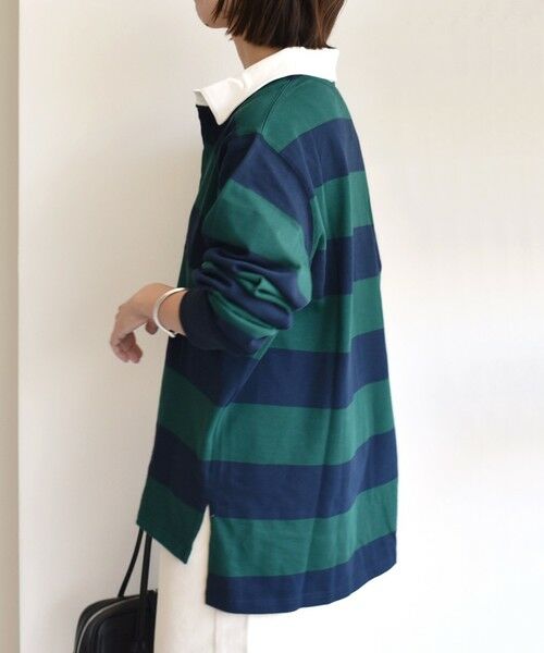 SHIPS / シップス カットソー | 【SHIPS別注】LOGAN KNITTING MILLS:〈洗濯機可能〉ラガー シャツ | 詳細22