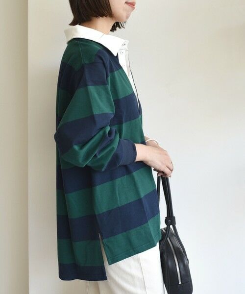 SHIPS / シップス カットソー | 【SHIPS別注】LOGAN KNITTING MILLS:〈洗濯機可能〉ラガー シャツ | 詳細24